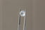 1.27 Carat Natural White Opalescent Round Sapphire