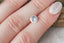 1.27 Carat Natural White Opalescent Round Sapphire