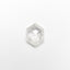 0.71ct 6.73x4.89x2.61mm Hexagon Rosecut 25457-26