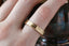 Classical engraved 5mm wedding band with leaf design. Fantasy unisex wedding band.