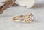 The Azura Ring in Natural Periwinkle Blue Sapphire - Ready to Ship