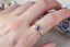 The Azura Ring in Natural Periwinkle Blue Sapphire - Ready to Ship