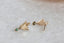 The Sage Sprig Earrings in Natural Emerald - Pair