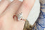The Hemlock Trinity Heirloom Setting - Three Diamond Cluster Engagement Ring Setting