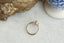 The Hemlock Trinity Heirloom Setting - Three Diamond Cluster Engagement Ring Setting