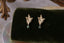 The Sage Sprig Earrings in Natural Emerald - Pair