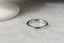 The Petite Soleil Band - 2mm Straight Natural Diamond Wedding Band with Miligrain