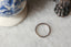 The Petite Soleil Band - 2mm Straight Natural Diamond Wedding Band with Miligrain