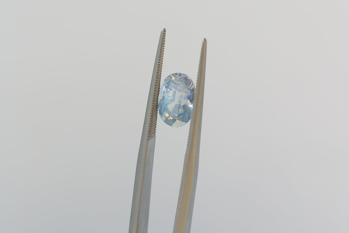 RESERVED 2.0 carats Opalescent Pale Blue Sapphire