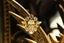 A bright electric yellow diamond in a ring by The North Way Studio