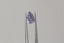 A faintly silky purple and pink natural pear cut sapphire available at The North Way Studio to be added to your custom heirloom setting.