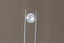 Round opalescent white natural sapphire with faint pale blue inclusions and yellow undertone