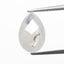 3.13ct 11.49x7.54x4.46mm Fancy White Pear Double Cut 18955-01