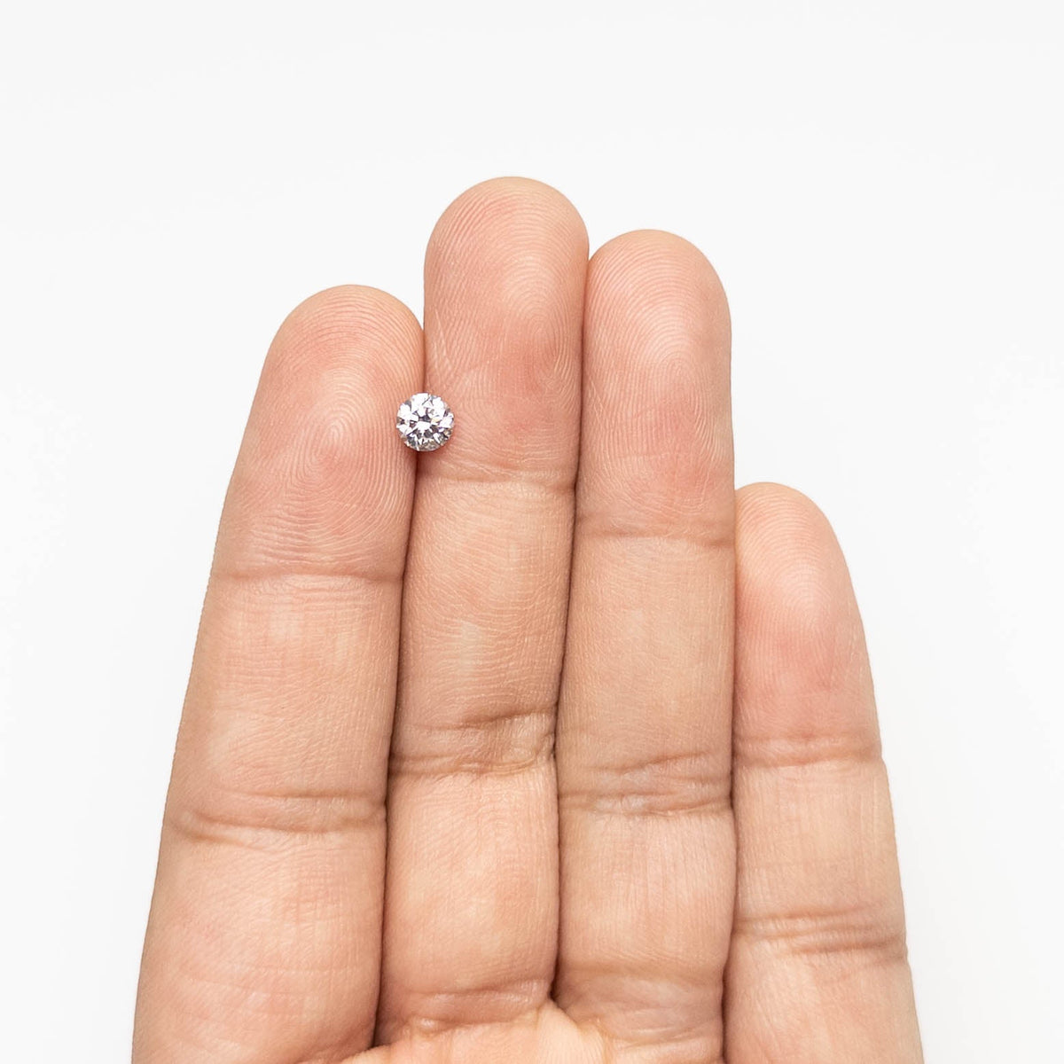 0.50ct 4.95-4.98x3.23mm VS1 Fancy Grey Round Brilliant 18968-07