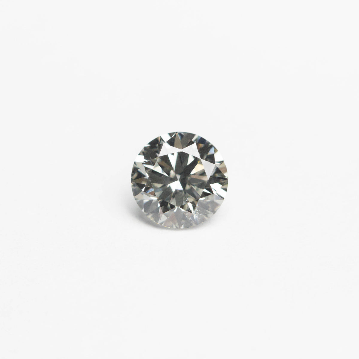 0.37ct 4.49x4.47x2.79mm Fancy Grey Round Brilliant 18968-20