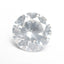 4.00ct 10.13x10.12x6.25mm GIA I2 Fancy White Round Brilliant 19263-01
