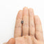 1.55ct 8.56x6.22x3.78mm GIA I1 Fancy Dark Grey Oval Brilliant 19266-01