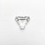 0.50ct 5.51x6.09x1.83mm SI2 F Cut Corner Triangle Portrait Cut 19438-35