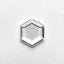 1.01ct 7.95x6.92x1.69mm VS2 G Hexagon Portrait Cut 19854-35