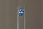 A 2.03 carat medium periwinkle blue shield cut sapphire