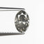 1.01ct 7.77x5.22x3.56mm Fancy Grey Oval Brilliant 19546-01