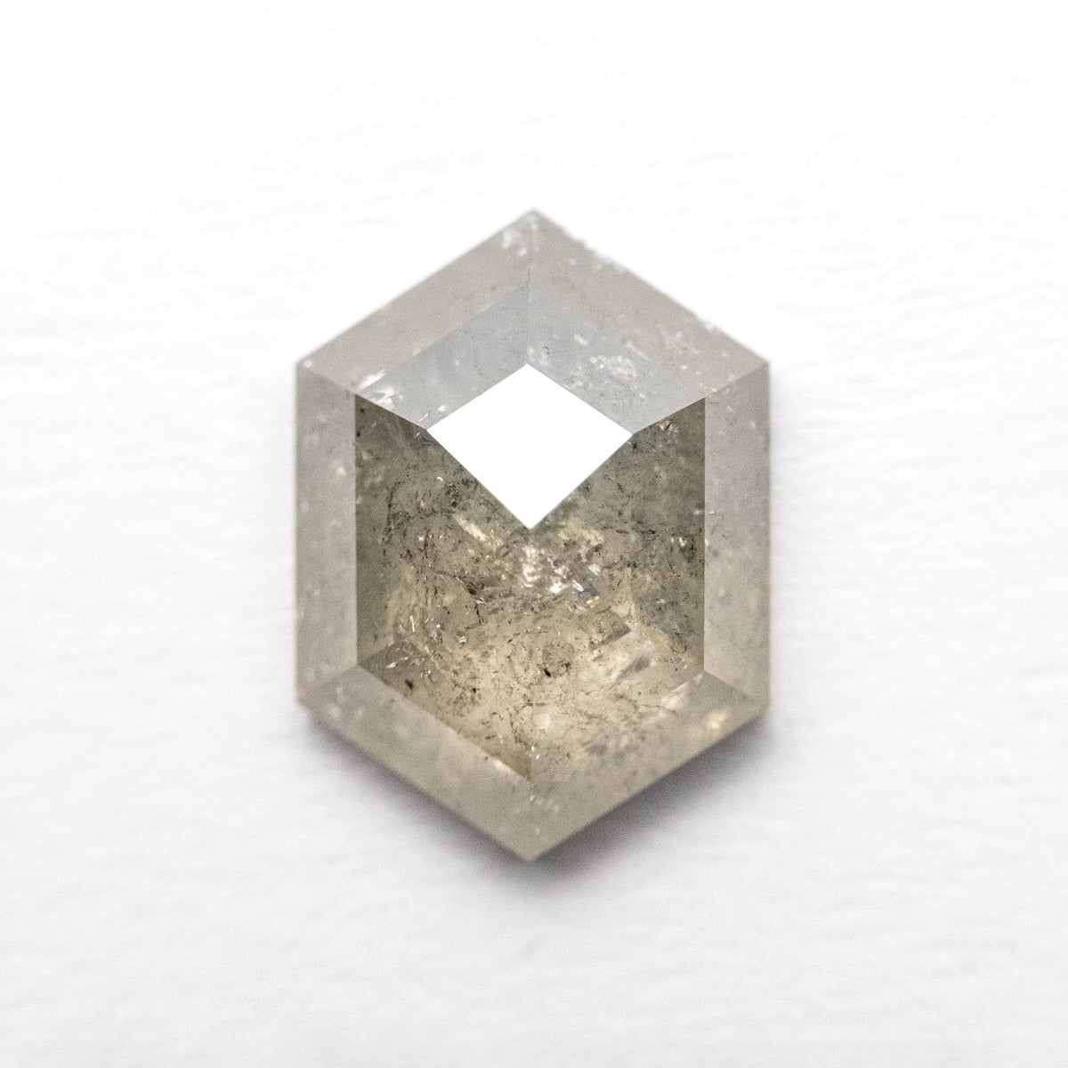 1.99ct 9.66x7.05x3.55mm Hexagon Rosecut 23176-22