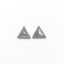 0.27cttw 4.03x3.49x1.91mm 4.08x3.40x1.37mm Triangle Rosecut Matching Pair 24472-01