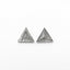 0.25cttw 2pc 4.00x3.52x1.75mm 4.08x3.40x1.46mm Triangle Rosecut Matching Pair 24487-01