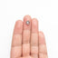 1.37ct 6.57x6.54x3.59mm Round Rosecut 25453-25
