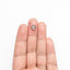 1.37ct 6.57x6.54x3.59mm Round Rosecut 25453-25