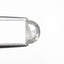 0.69ct 6.27x3.93x2.83mm Half Moon Rosecut 25458-23