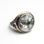 4.00ct Antique Round Rosecut 14K Yellow Gold and Silver Ring 27131-01