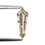 0.83ct 10.96x4.15x2.50mm Shield Step Cut 27537-35