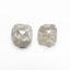 2.93cttw 2pc 7.62x6.84x3.59mm 7.44x6.37x2.96mm Polished Raw Diamond Matching Pair 🇨🇦 27969-01