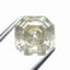5.51ct 9.76x9.75x6.75mm GIA I1 Fancy Greyish Greenish Yellow Cut Corner Square Step Cut 28026-01
