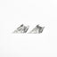 0.25cttw 2pc 5.95x2.99x1.49mm 5.85x2.93x1.54mm E-F VVS Kite Step Cut Matching Pair 26307-01