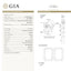 1.54ct 8.75x8.26x1.44mm GIA VVS2 Fancy Brown-Yellow Square Portrait Cut 28020-01