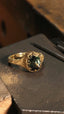 The Spire Signet Heirloom Setting - Solitaire Signet Engagement Ring Setting