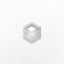 0.68ct 6.43x5.57x2.17mm Hexagon Rosecut 25457-23