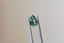 1.81 Carat Natural Silky Pear Cut Teal Green Sapphire