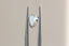 2.15 Carat Natural Silvery White Shield Trillion Cut Sapphire