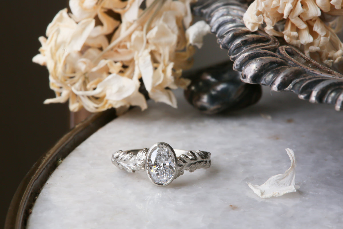 The Oak Ring in Lab Grown Diamond