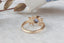 The Azura Ring in Natural Periwinkle Blue Sapphire - Ready to Ship