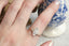 The Hemlock Trinity Heirloom Setting - Three Diamond Cluster Engagement Ring Setting