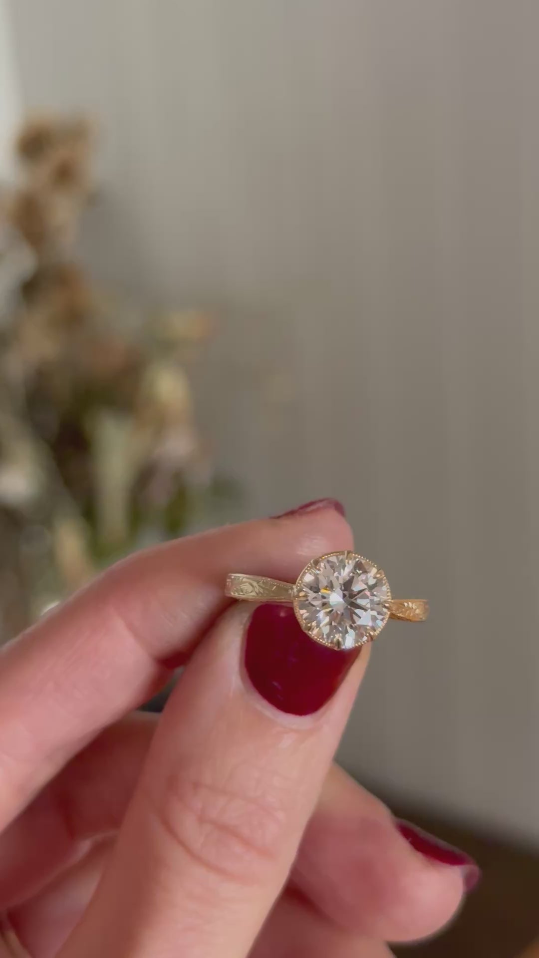 A Mariposa in brilliant cut diamond, 2.39 carats. 