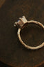 A resplendent being of light, the Utopia Heirloom Setting by The North Way Studio. Carved bark band and tapered leaf prongs, with a hidden world of carved vines and leaves on the setting walls. Shown in reclaimed 14 karat yellow gold and garnet. 

Create your own ring by using this listing to customize. 