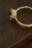 A resplendent being of light, the Utopia Heirloom Setting by The North Way Studio. Carved bark band and tapered leaf prongs, with a hidden world of carved vines and leaves on the setting walls. Shown in reclaimed 14 karat yellow gold and garnet. 

Create your own ring by using this listing to customize. 