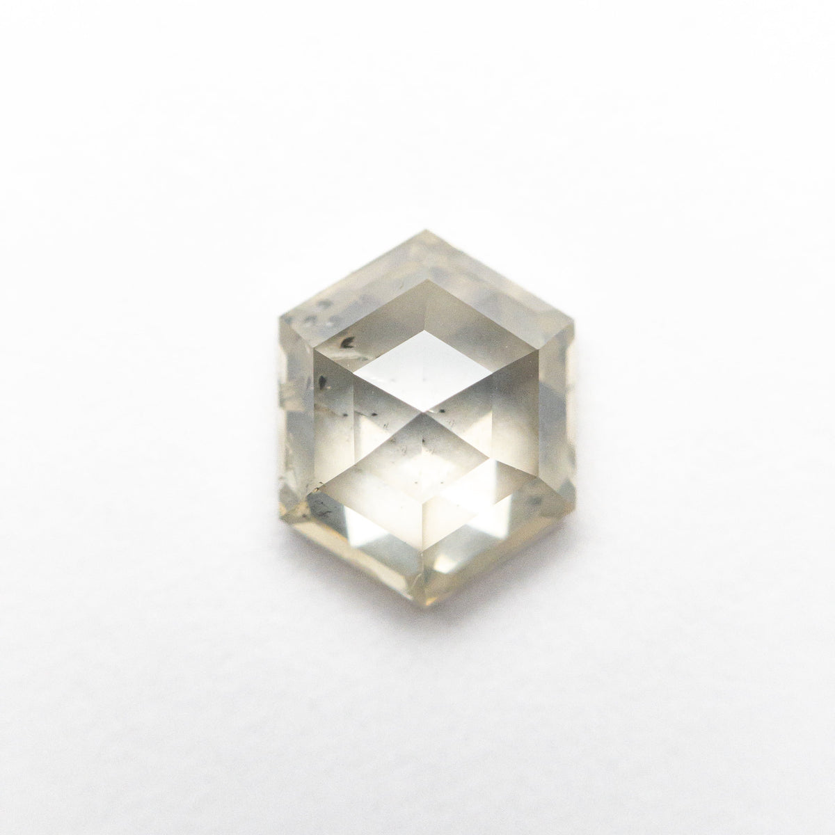 1.24ct 7.60x6.50x3.40mm Hexagon Double Cut 21879-04