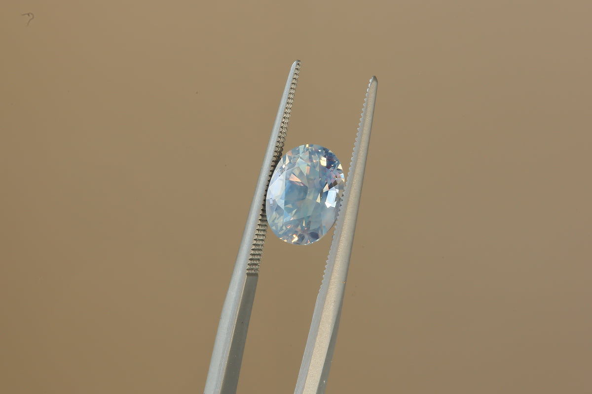RESERVED 2.0 carats Opalescent Pale Blue Sapphire