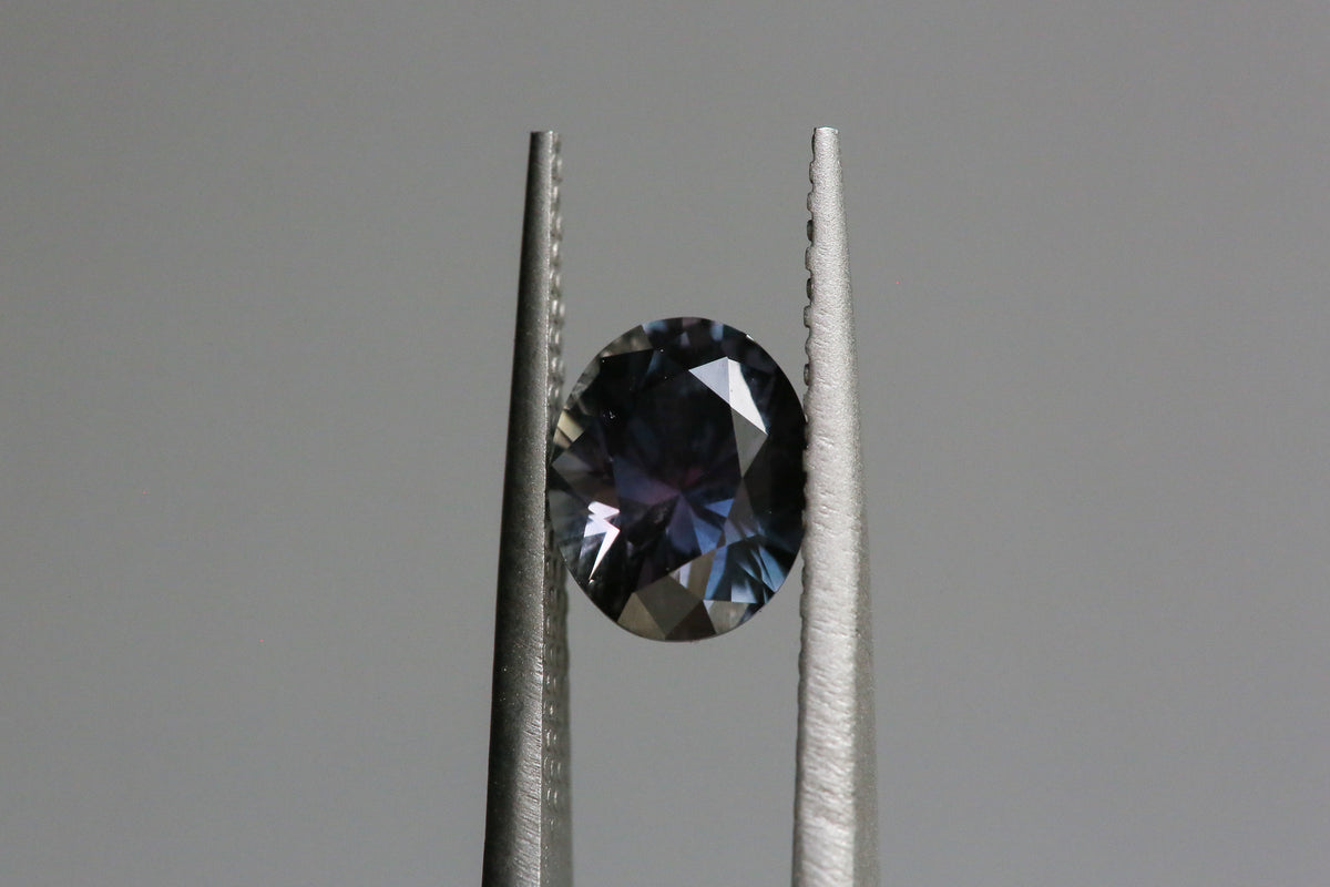2.15 carat Purple Oval Sapphire